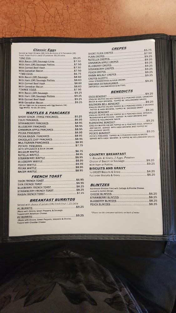 Michael's Pancake House Menu image 3